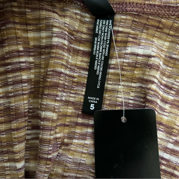 Torrid Sleep Camel Space-Dye Hacci Scoop Neck Lounge Tank - 5X - Picture 6 of 9